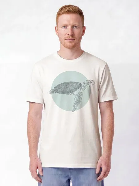 watapparel watapparel T-Shirt Unisex Meeresschildkröte, Off white, – Produktbild 2 von 2