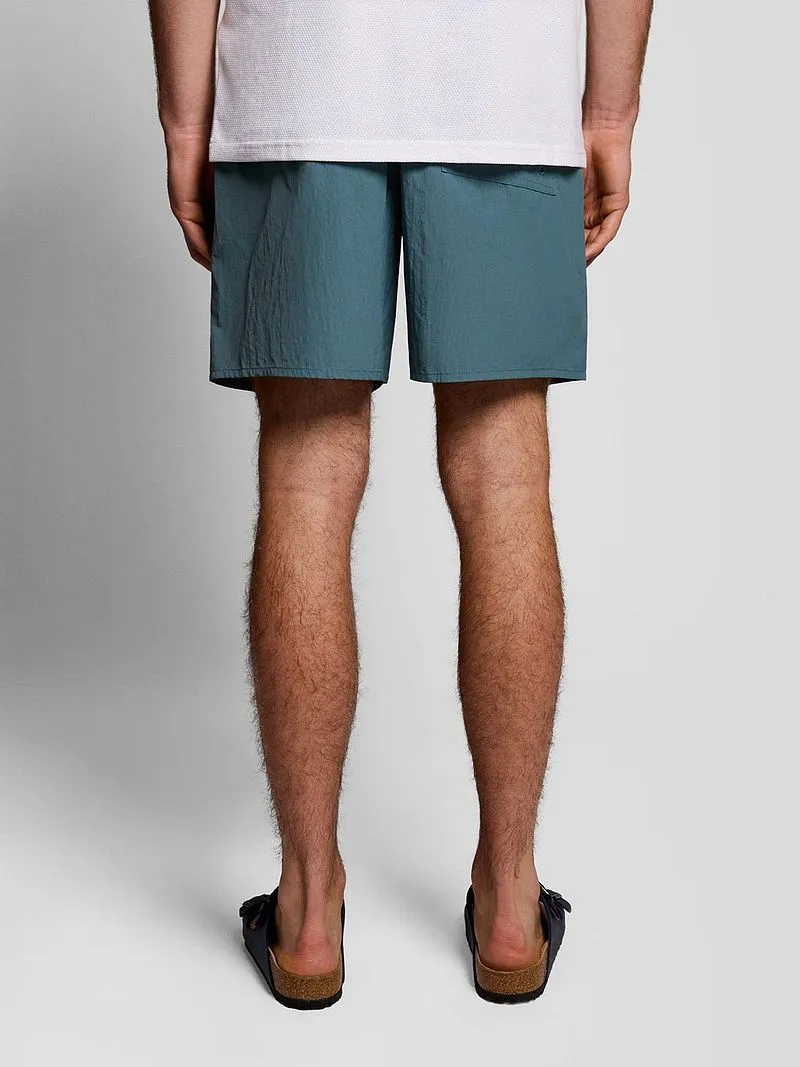 Lyle and Scott Lyle & Scott Badeshorts Plain Petrol - Größe XL, Blau, – Produktbild 1 von 5