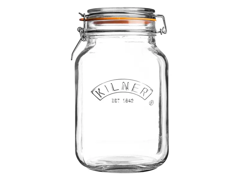 Kilner KILNER Vorratsglas "Quadratisch" mit Bügelverschluss 1,5 l – Produktbild 1 von 1