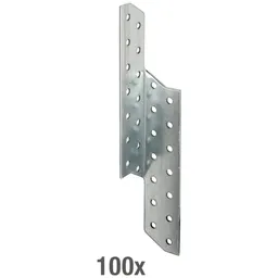 Alberts ALBERTS Sparren-Pfettenanker, rechts, sendzimirverzinkt, BxTxH 32x32x210 mm,100St. – Produktbild 1 von 1
