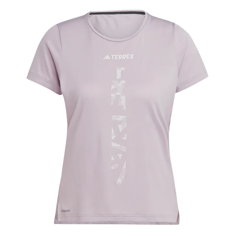 adidas Terrex adidas Terrex Agravic Trail-Running Tee, Prelove fig, – Produktbild 1 von 2
