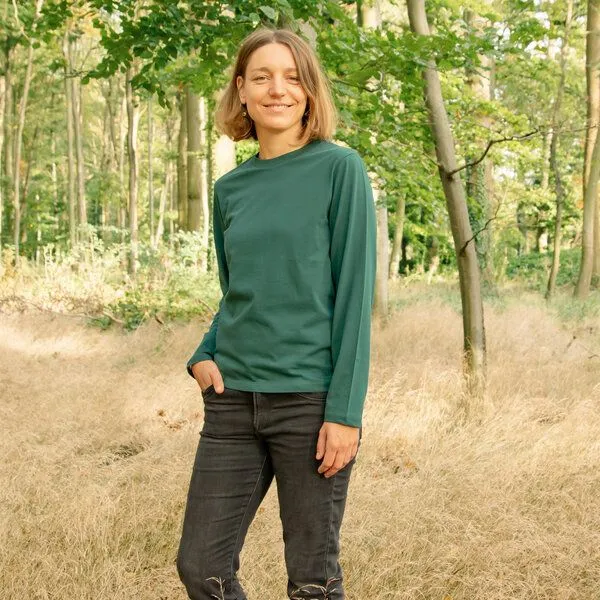 Cmig Cmig Franzi Fuchs Langarmshirt unisex, Grün, – Produktbild 4 von 4
