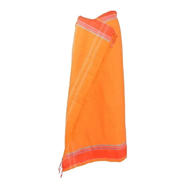 Africulture Africulture Kikoy Strandtuch, Sarong, Orange, – Produktbild 1 von 4