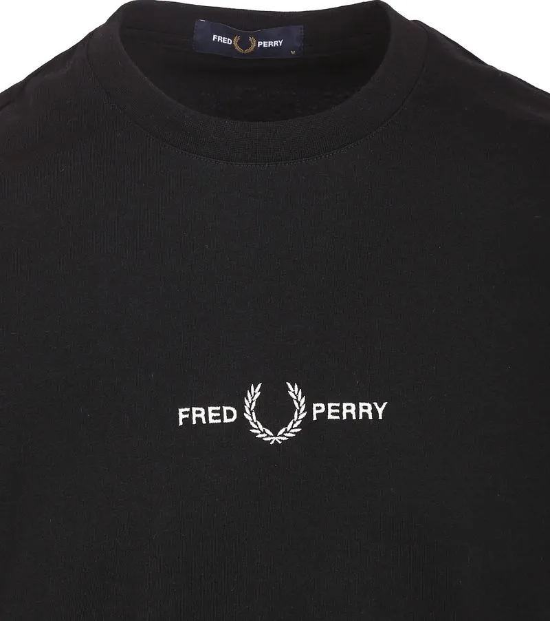 Fred Perry Fred Perry T-Shirt M4580 Schwarz - Größe L, Schwarz, – Produktbild 3 von 3