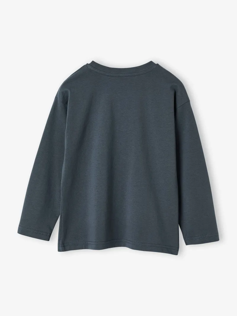 Vertbaudet Jungen Shirt, Petrol, – Produktbild 2 von 3
