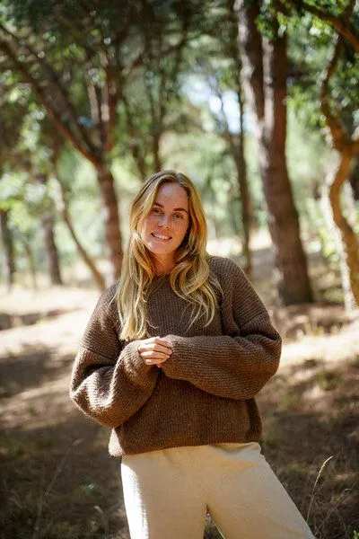 The View Yoga The View Yoga Anna Sweater Brown, Brown, – Produktbild 2 von 4