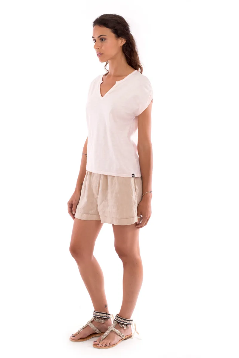 RAVENS VIEW IBIZA RAVENS VIEW IBIZA Damen vegan T-Shirt Hera Weiß, Weiß, – Produktbild 1 von 2