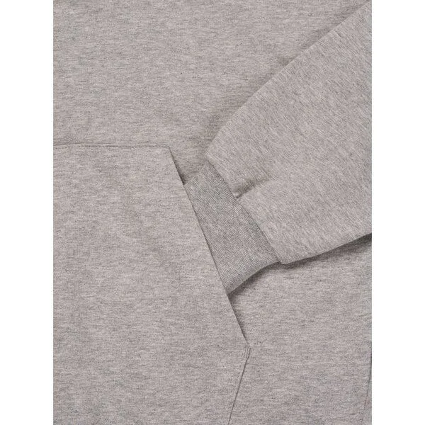 KnowledgeCotton Apparel KnowledgeCotton Apparel Kapuzenjacke - Zip hood kangaroo trademark sweat - aus Bio-Baumwolle, Grau (grey melange), – Produktbild 3 von 3