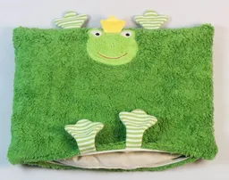 Pat und Patty Pat und Patty Kuschelkissen "Frosch" Farbe: grün – Produktbild 1 von 1