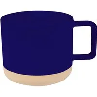Keramiktasse "Stanley" 400 ml, light navy blue – Produktbild 1 von 1