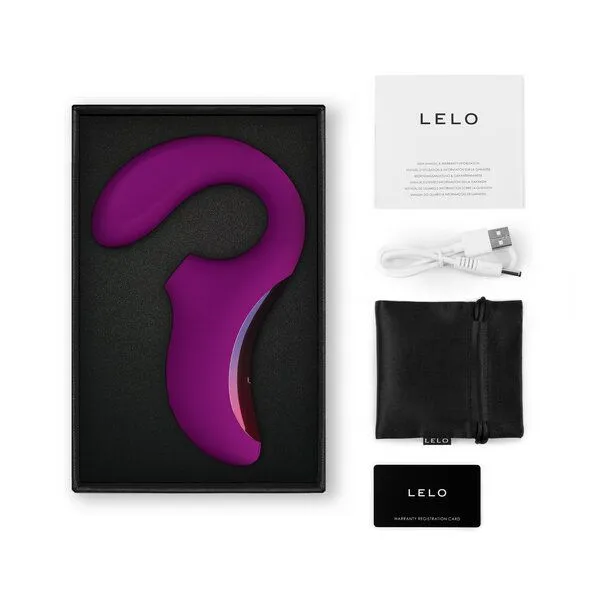 LELO Zweifaches Intimspielzeug - LELO ENIGMA, Tiefes rosa, – Produktbild 4 von 4