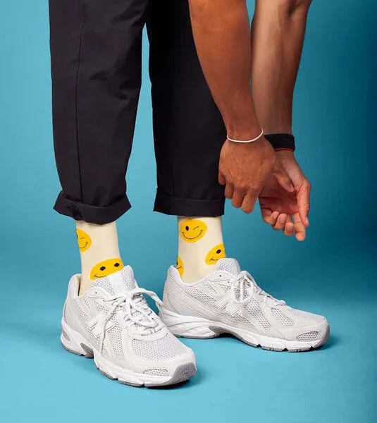 DillySocks DillySocks Socken Sunny Smileys aus Biobaumwoll-Mix, Mehrfarbig, – Produktbild 4 von 4