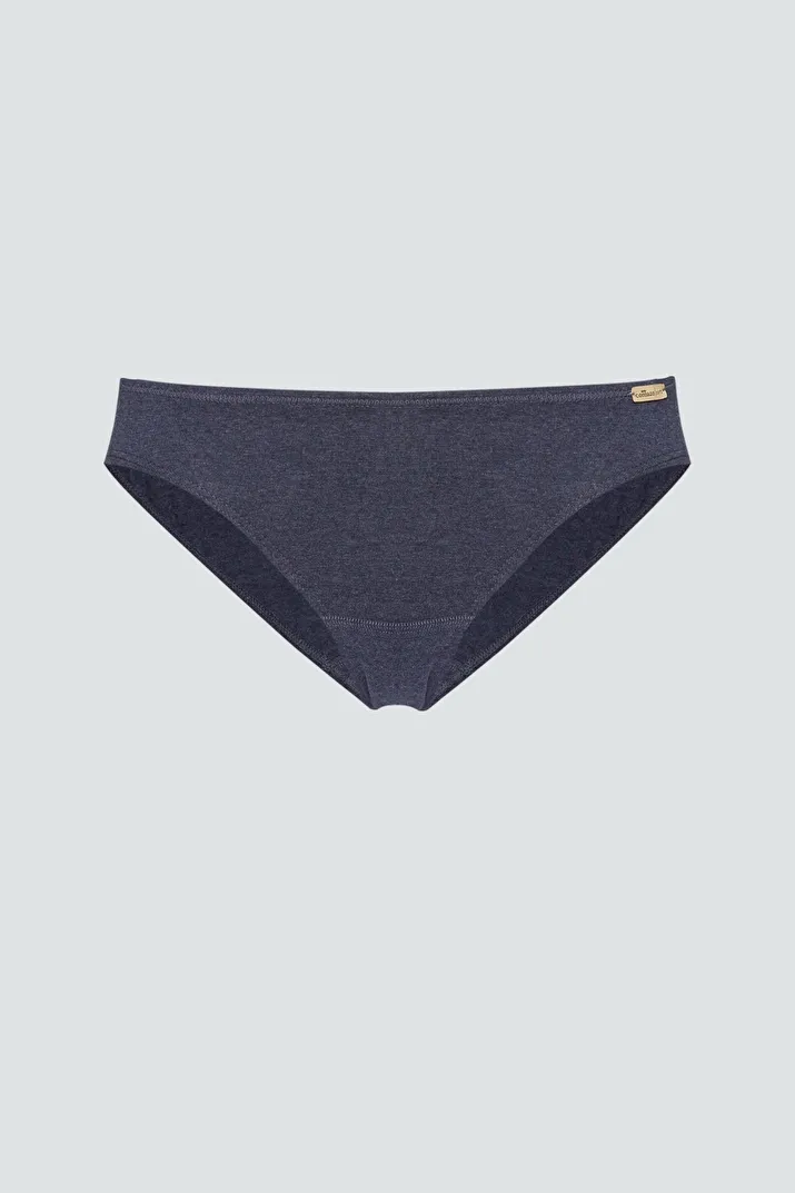 comazo|earth comazo|earth Fairtrade Basic Jazz-Pants | GOTS zertifiziert, Marine-melange, – Produktbild 1 von 5