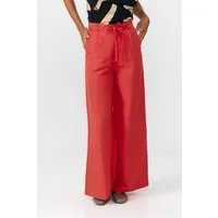 SUITE13LAB SUITE13LAB Damen vegan Hose Ramala Rot – Produktbild 1 von 1