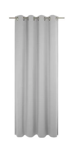 Nature by Adam Nature by Adam Thermovorhang aus 100% Bio-Baumwolle - Made in Germany - Neveres, Platingrau, – Produktbild 3 von 7