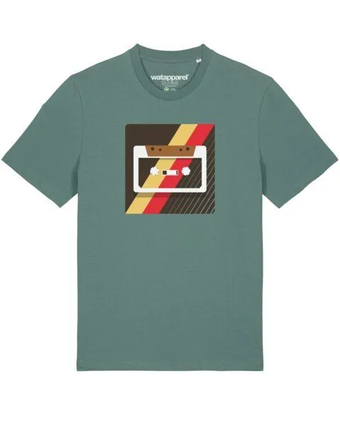 watapparel watapparel T-Shirt Unisex Kassette, Green bay, – Produktbild 1 von 4