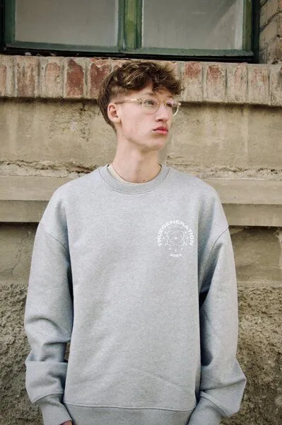 TORLAND Torland Pullover Radder Heavy True Generation, Grau (heather grey), – Produktbild 4 von 4