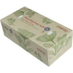 Memo memo Taschentücher 'Recycling Extra Soft' in praktischer Box – Produktbild 1 von 1