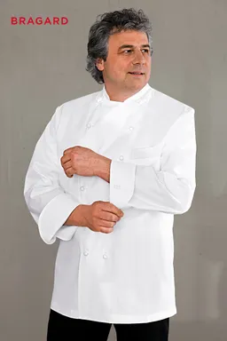 BERUFSBEKLEIDUNG Chef-Kochjacke mit Brusttasche - Berufsbekleidung.de – Produktbild 1 von 1