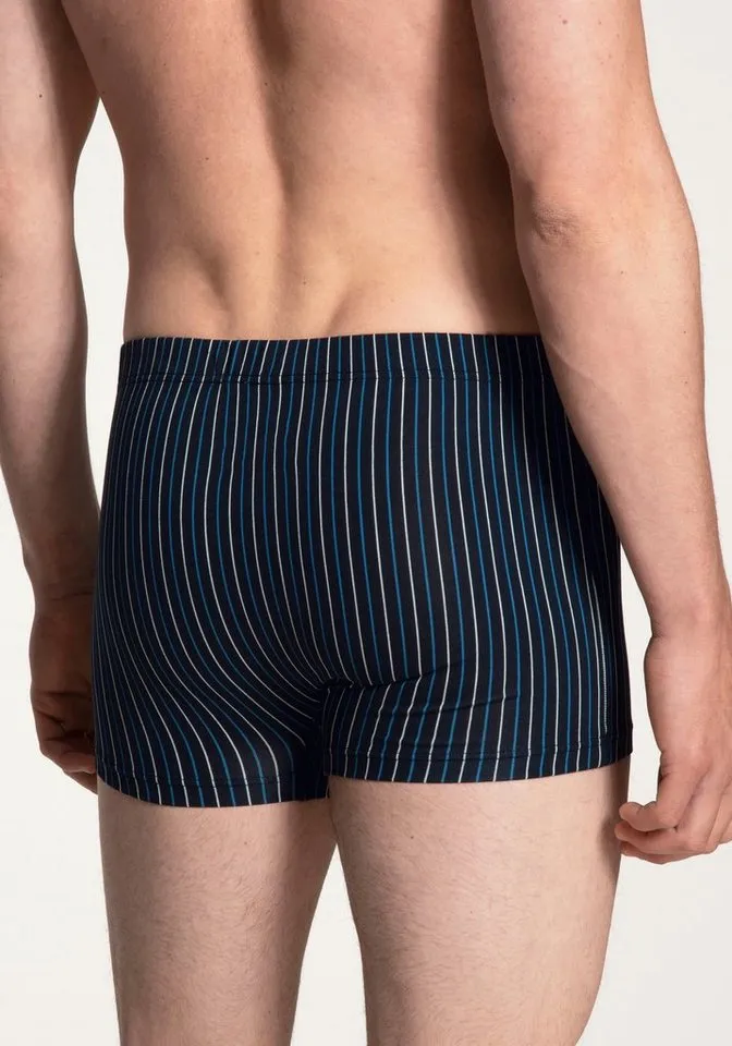 CALIDA CALIDA Boxershorts Cotton Code softer Webgummibund, Single Jersey-Qualität, elastisch, Schwarz, – Produktbild 4 von 5