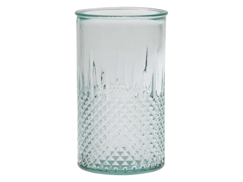 Trinkglas "Diamant" 0,45 l aus Recyclingglas – Produktbild 1 von 1