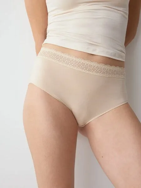 Triumph Triumph Midi-Slips 2er-Pack | Feel of Modal | weich, Natur (beige), – Produktbild 3 von 4