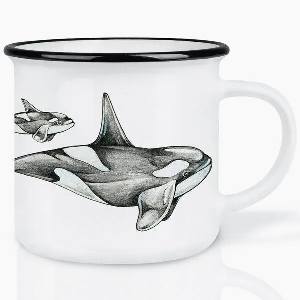 LIGARTI LIGARTI Keramiktasse – Orcas – Produktbild 1 von 4
