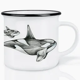 LIGARTI LIGARTI Keramiktasse – Orcas – Produktbild 1 von 1