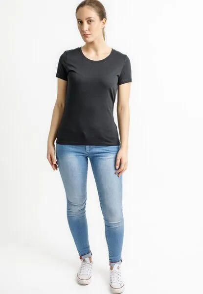 TORLAND Torland Tailliertes Damen T-Shirt Expresser, Schwarz (black), – Produktbild 3 von 4