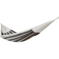MacaMex MacaMex Solea Netzhängematte XL Baumwolle, Bliss (schwarz-weiß), – Produktbild 1 von 1
