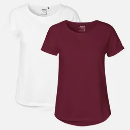 Neutral Doppelpack Neutral® Ladies Roll Up Sleeve T-Shirt – Produktbild 1 von 1