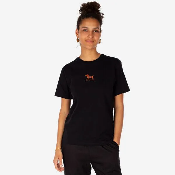 Iriedaily Iriedaily Dacksi Tee, Schwarz, – Produktbild 3 von 3