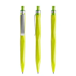 prodir prodir® Druckkugelschreiber QS20 PMS Push, blaue Mine, gelbgrün, Hellgrün, – Produktbild 1 von 1