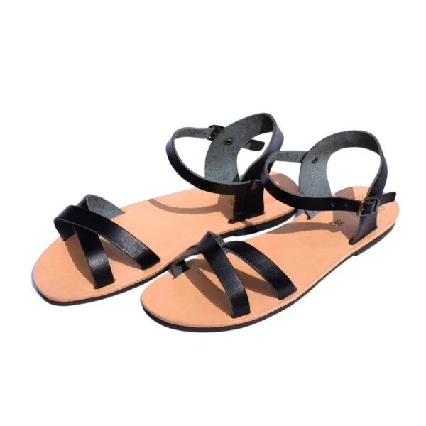 SORBAS SORBAS '28 Ledersandalen, Schwarz, – Produktbild 3 von 4