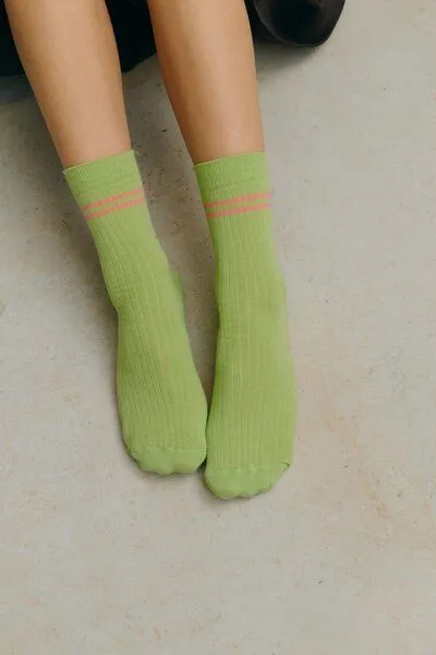 Jutelaune Jutelaune Greenish Stripe Socks, Grün, – Produktbild 4 von 4