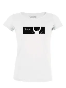 Human Family Human Family T-Shirt - Damen - Amorous "Time runs" - white – Produktbild 1 von 1