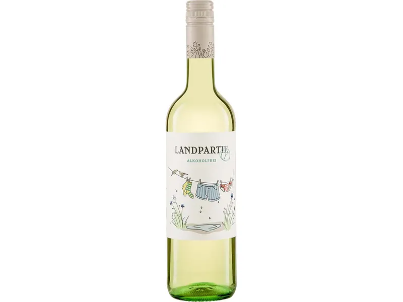 Alkoholfreie Weißweinalternative 'Landparty' 0,75 l – Produktbild 1 von 1