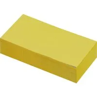 250 Blatt Moderationspapier Rechteck 10x20 gelb – Produktbild 1 von 1