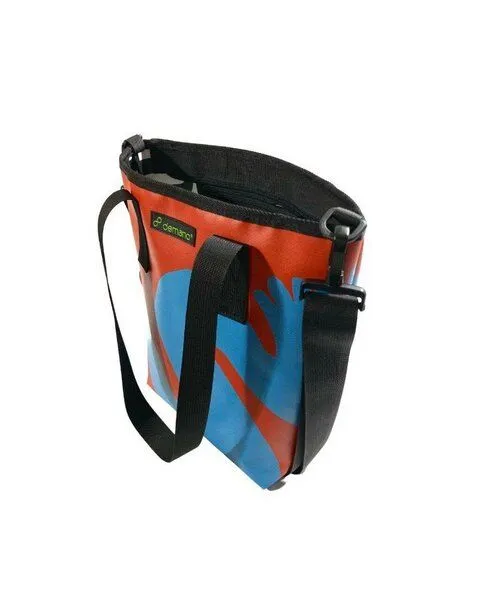 DEMANO DEMANO Tote Bag Hergestellt aus Recycelten Bannern Carmen, Rot, – Produktbild 4 von 4
