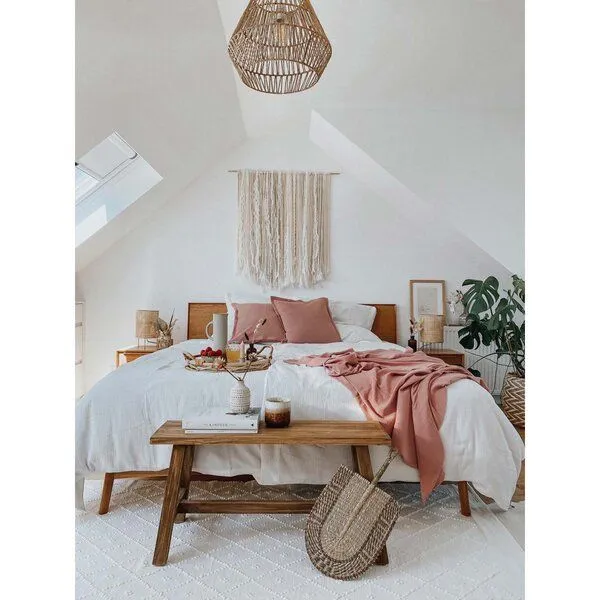 Hutch&Putch Hutch&Putch Musselin Bettwäsche Set 100% Bio-Baumwolle, Off-white, – Produktbild 2 von 3
