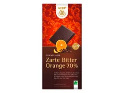 gepa Zartbitterschokolade mit Orange – Produktbild 1 von 1