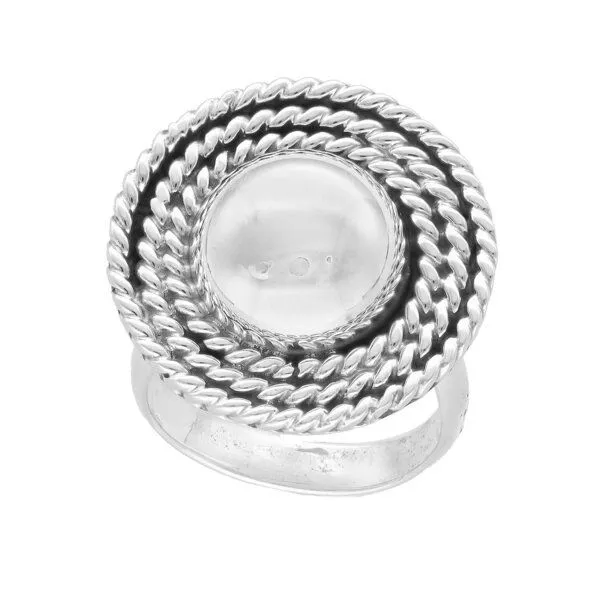 pakilia pakilia Silber Ring Kugel Fair-Trade und handmade – Produktbild 3 von 4