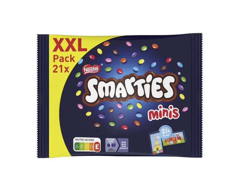 Smarties Smarties Schokolade, Smarties Mini Schokolinsen mit buntem Zuckerüberzug XXL 302g – Produktbild 1 von 2