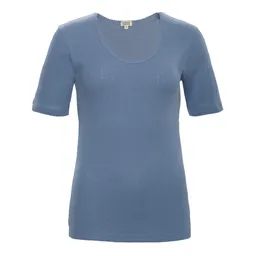 Living Crafts Living Crafts Bio-Damen-Schlafshirt 'ROOS' mit Rundhalsausschnitt, dried lavender, Gr. S – Produktbild 1 von 1
