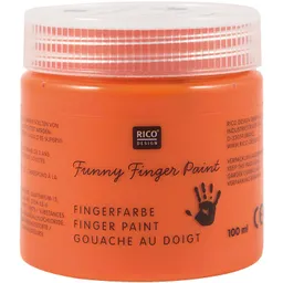 Rico Design Rico Design Fingerfarbe 100ml Orange – Produktbild 1 von 1