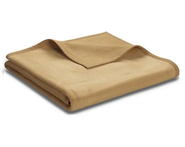 biederlack biederlack Wohn-und Kuscheldecke "Unicolour " tolle Farben und 5 Größen wählbar, Kamel, – Produktbild 5 von 6