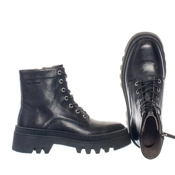 Ten Points Ten Points Hedda, Schnürschuh mit Profilsohle, Schwarz, – Produktbild 2 von 4
