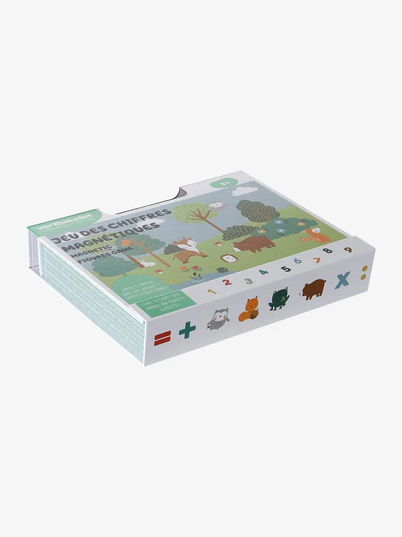 Vertbaudet Magnetisches Zahlen-Spiel GRÜNER WALD für Kinder, Grün, – Produktbild 4 von 4