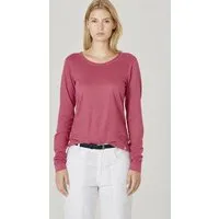 HempAge HempAge Damen Langarm-Shirt Lene Hanf/Bio-Baumwolle, Tinto, – Produktbild 1 von 1