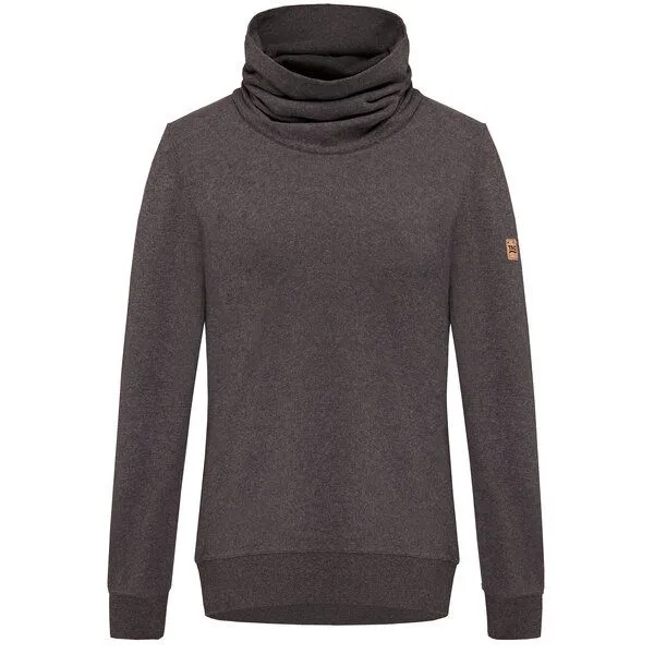 TAO Sportswear TAO Sportswear Damen Hoodie COOLIA mit Stehkragen aus Bio-Baumwolle, Grau, – Produktbild 1 von 3